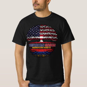 T-shirt Arménie Arménie États-Unis États-Unis Amérique
