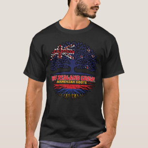 T-shirt Arménie Arménie Nouvelle-Zélande Nouvelle-Zélande