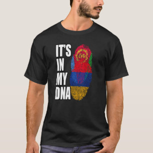 T-shirt Arménien Et Erythréen Mélangent Le Patrimoine Du D