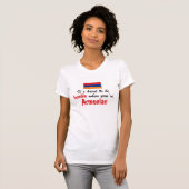 T-shirt Arménien humble (Devant entier)