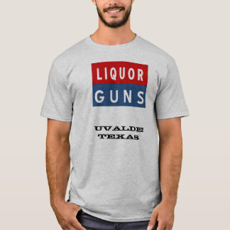 T-shirt armes à feu de liquer