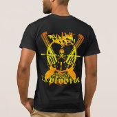 T-SHIRT ARMES À FEU D'OR (Dos)