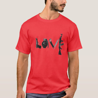 T-shirt Armes d'amour
