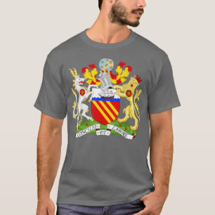 T-SHIRT ARMES DE LA VILLE DE MANCHESTER