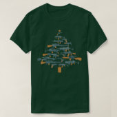 T-shirt Armes De Noël Camo Imprimer Cadeau De Noël Pour Ar (Design devant)
