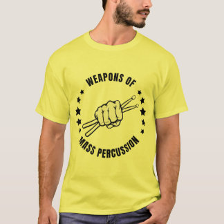 T-shirt armes de percussion de masse