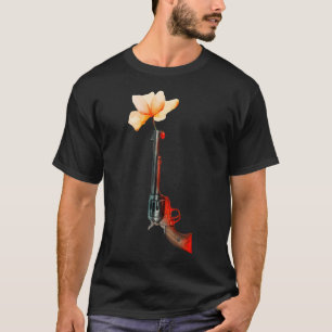 T-shirt Armes fleurs pour une coccinelle
