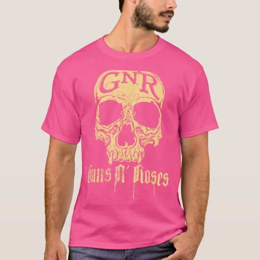 T-shirt Armes N'Rose Déchets officiels du crâne (Devant)