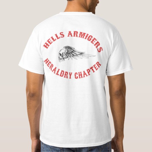 T-shirt Armigers d'enfers (Dos)
