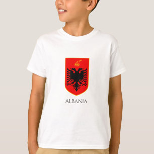 T-shirt Armoiries albanaises Patrimoine national Art