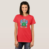 T-shirt Armoiries D'Aherne (Devant entier)