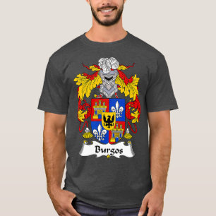 T-shirt Armoiries de Burgos Armoiries de la famille Crest