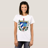 T-shirt armoiries de cuba (Devant entier)