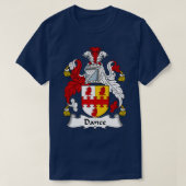T-shirt Armoiries de danse Famille Crest (Design devant)