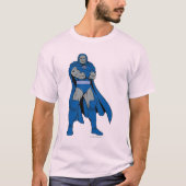 T-shirt Armoiries de Darkseid croisées (Devant)