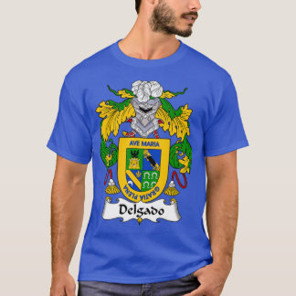 T-shirt Armoiries de Delgado Famille Crest