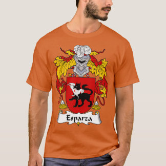 T-shirt Armoiries de Esparza Armoiries de la famille Crest
