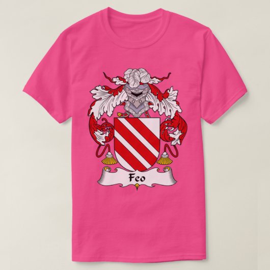 T-shirt Armoiries de Feo Crest (Design devant)