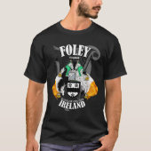 T-shirt Armoiries de Foley Crest *Ajouter l'emplacement* T (Devant)