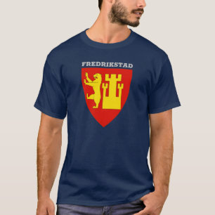 T-shirt Armoiries de Fredrikstad, Norvège
