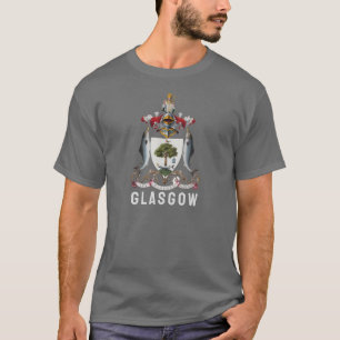 T-shirt Armoiries de Glasgow, ÉCOSSE