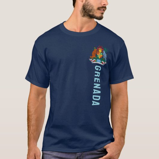 T-shirt Armoiries de Grenade (Devant)
