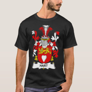 T-shirt Armoiries de Hart Crest de famille