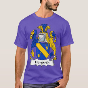 T-shirt Armoiries de Howarth Armoiries de famille Crest
