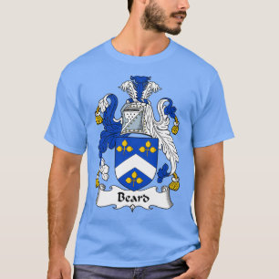 T-shirt Armoiries de la barbe Chemise de la famille Crest