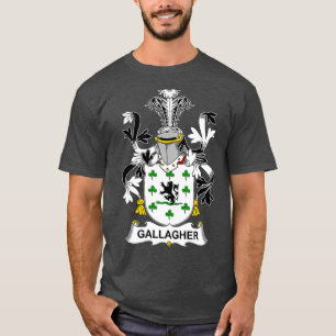 T-shirt Armoiries de la Gallagher Family Crest