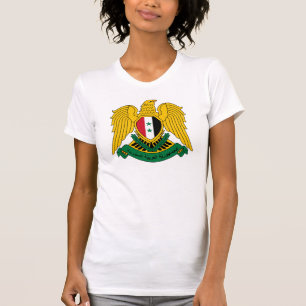 T-shirt armoiries de la syrie