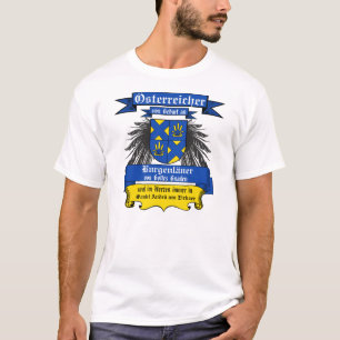 T-shirt Armoiries de l'Autriche de Burgenland