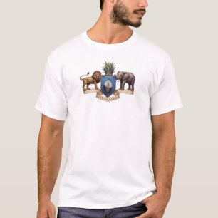 T-shirt armoiries de l'Eswatini symbole emblème drapeau du