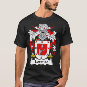 T-shirt Armoiries de Lorenzo Armoiries de famille Crest