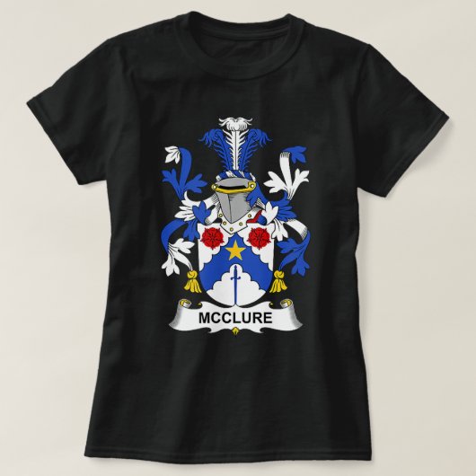 T-shirt Armoiries de McConnell Famille Crest (Design devant)