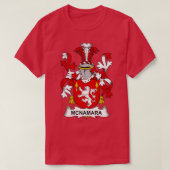 T-shirt Armoiries de McNamara Famille Crest (Design devant)