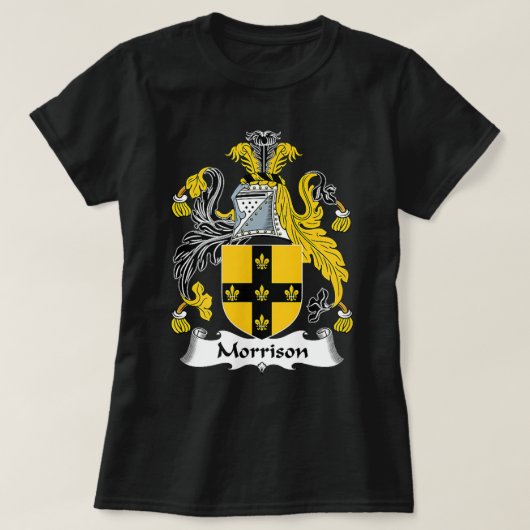 T-shirt Armoiries de Morrison Family Crest (Design devant)