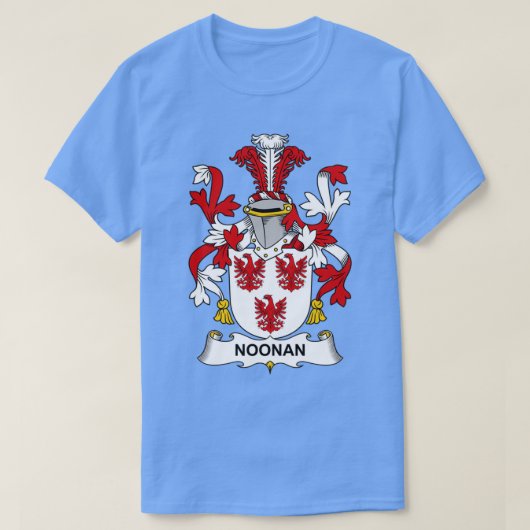 T-shirt Armoiries de Noonan Famille Crest (Design devant)