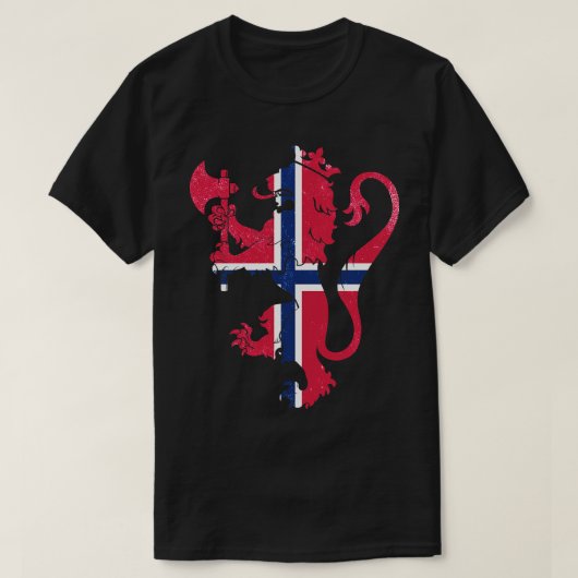 T-shirt Armoiries De Norvège (Design devant)