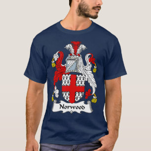 T-shirt Armoiries de Norwood Armoiries de la famille Crest