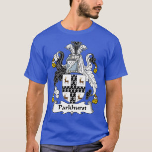 T-shirt Armoiries de Parkhurst Armoiries de la famille Cre