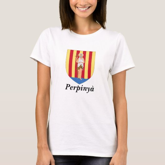 T-shirt Armoiries de Perpignan (Devant)