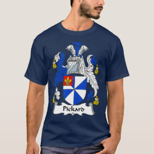 T-shirt Armoiries de Pickard Family Crest