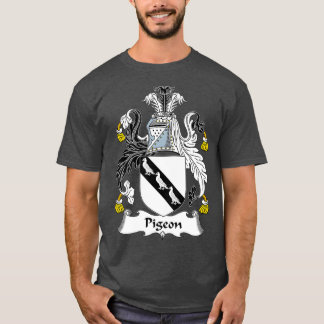 T-shirt Armoiries de Pigeon - Chemise de crête de famille