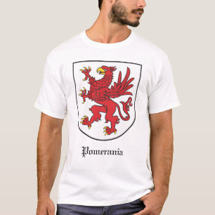 T-shirt Armoiries de Poméranie Art majestueux du Griffon