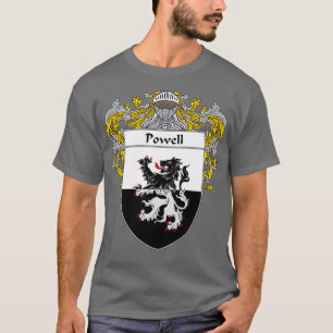 T-shirt Armoiries de Powell Powell Family Crest