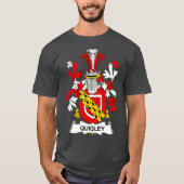 T-shirt Armoiries de Quigley Family Crest (Devant)