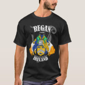 T-shirt Armoiries de Regan Crest *Ajouter l'emplacement* (Devant)