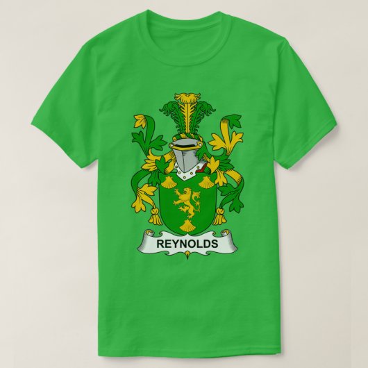 T-shirt Armoiries de Reynolds Famille Crest (Design devant)