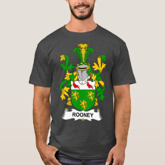 T-shirt Armoiries de Rooney Armoiries de la famille